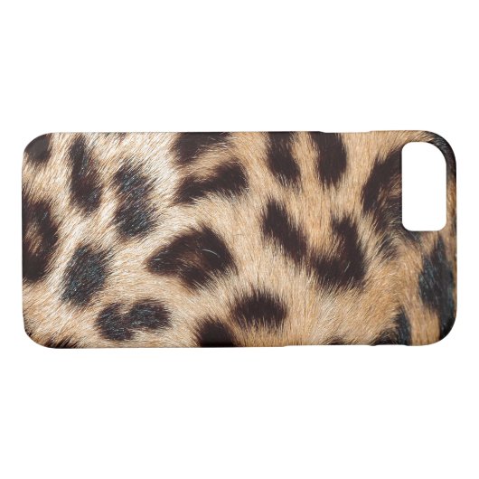 Leopardendrucktextur-Trend Case-Mate iPhone Hülle (Rückseite (Horizontal))