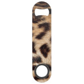 Leopardendrucktextur-Trend Speed Flaschenöffner (Vorderseite)