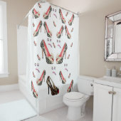 Leopardenduschvorhang Duschvorhang (Beispiel)