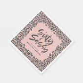 leopardenes Party, sechzig Serviette (Ecke)