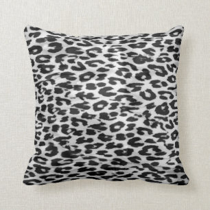 Leopardenfell Haut Kissen