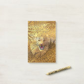 Leopardengebiet 1 post-it klebezettel (Auf Schreibtisch)