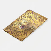 Leopardengebiet 1 post-it klebezettel (angewinkelt)
