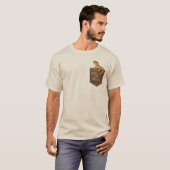 Leopardengecko-Tasche T - Shirt niedliche Eidechse (Vorne ganz)
