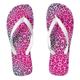 Leopardengeflecht Badesandalen