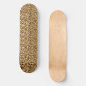 Leopardengeflecht Skateboard (Vorderseite)