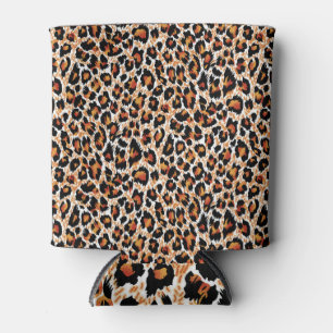 Leopardengeometrie: Gemusterte Illustration Dosenkühler