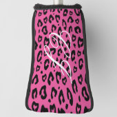 Leopardengolfaccessoires für sie golf headcover (Rotieren 90)
