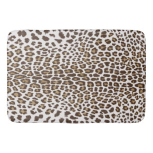 Leopardenhaut Badematte