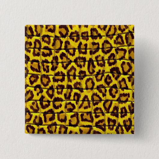 Leopardenhaut Button (Vorderseite)