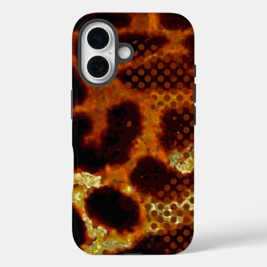 Leopardenhaut Case-Mate iPhone Hülle (Rückseite)