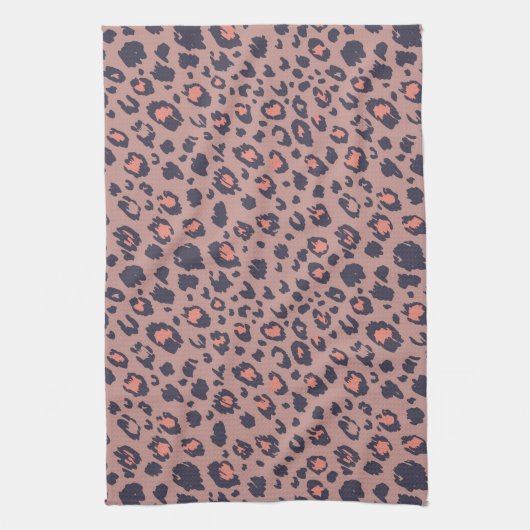 Leopardenhaut Handtuch (Vertikal)