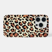 Leopardenhaut iPhone Hülle (Rückseite (Horizontal))
