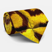 Leopardenhaut Krawatte (Gerollt)