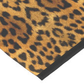 Leopardenhaut Kurzer Tischläufer (Ecke)