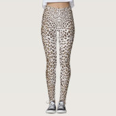 Leopardenhaut Leggings (Vorderseite)