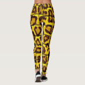 Leopardenhaut Leggings (Rückseite)
