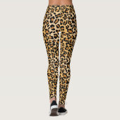 Leopardenhaut Leggings (Rückseite)
