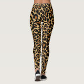 Leopardenhaut Leggings (Rückseite)