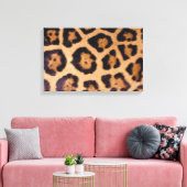 Leopardenhaut Leinwanddruck (Insitu (Wohnzimmer))