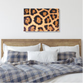 Leopardenhaut Leinwanddruck (Insitu (Schlafzimmer))