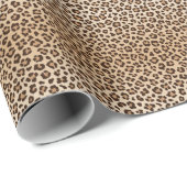 Leopardenhaut nahtloses Muster Geschenkpapier (Rolleneckpunkt)