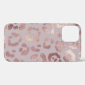 Leopardenhaut: Rose Gold Eleganz. Case-Mate iPhone Hülle (Rückseite (Horizontal))