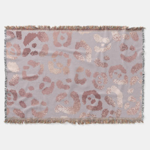 Leopardenhaut: Rose Gold Eleganz. Decke