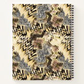 Leopardenhaut, Schlangen Notizblock (Rückseite)