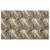 Leopardenhaut, Schlangen Stoff (Fat Quarter (45,7 x 55,9 cm))