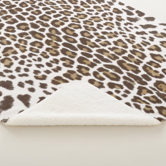 Leopardenhaut Sherpadecke (3/4)