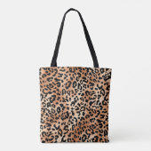 Leopardenhaut. Stilvolles Bluse-Design mit Leopard Tasche (Rückseite)