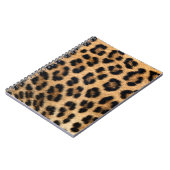 Leopardenhaut-Textur Notizblock (Linke Seite)