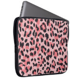 Leopardenhaut: Vintage nahtlose Textur Laptopschutzhülle (Vorne Rechts)
