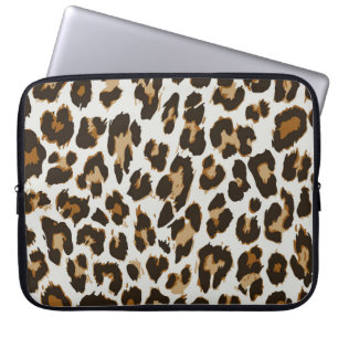Leopardenhaut: Vintage Nahtlose Textur Laptopschutzhülle