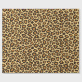 Leopardenhautmuster Geschenkpapier (Flach)