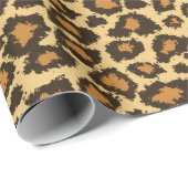 Leopardenhautmuster Geschenkpapier (Rolleneckpunkt)