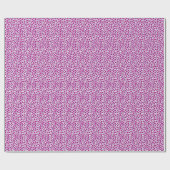 Leopardenhautmuster lila geschenkpapier (Flach)