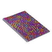 Leopardenhautmuster Wiederholte nahtlose Tierabfäl Notizblock (Rechte Seite)