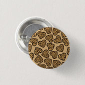 Leopardenherzen Button (Vorne & Hinten)