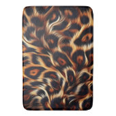 Leopardenkante: Exotischer Flair zur Dusche hinzuf Badematte (Vorderseite Vertikal)