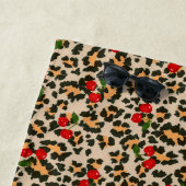 Leopardenkirschen Strandtuch (Beispiel)