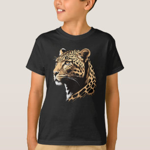 Leopardenkopf T-Shirt