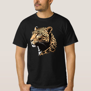 Leopardenkopf T-Shirt