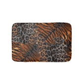 Leopardenledermode Badematte (Vorderseite)