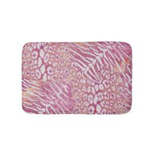 Leopardenledermode Badematte