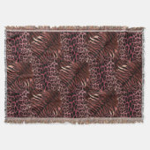Leopardenledermode Decke (Vorderseite)