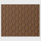 Leopardenledermode Geschenkpapier (Flach)