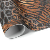 Leopardenledermode Geschenkpapier (Rolleneckpunkt)