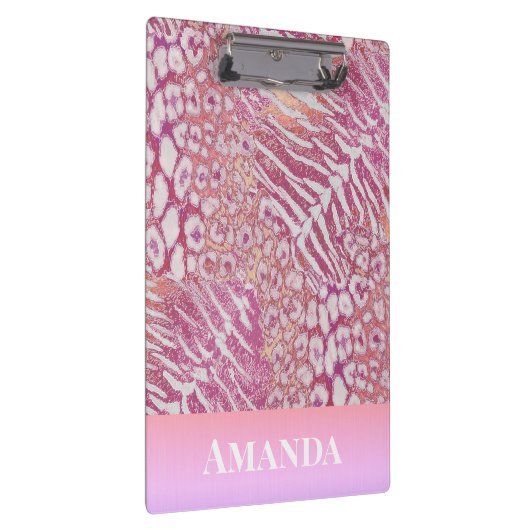 Leopardenledermode Klemmbrett (Rechts)